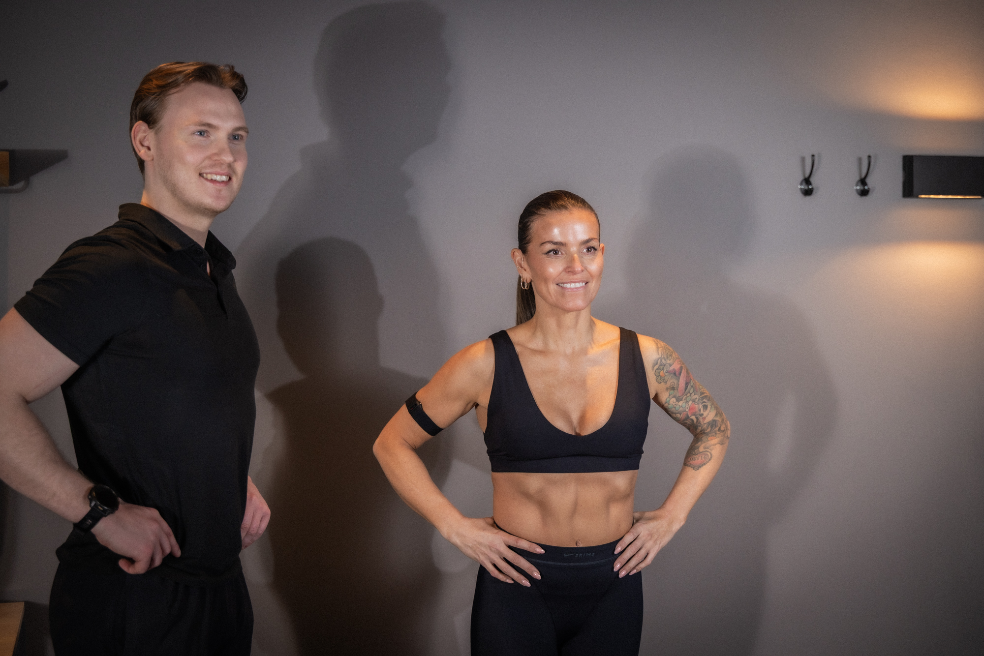 Janka og trener fra Torp&Co